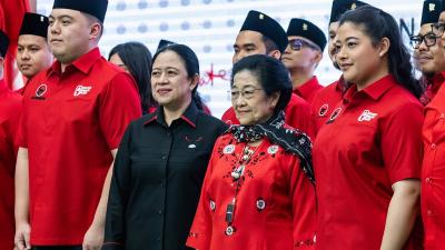 Ketum DPP PDI Perjuangan Megawati Soekarnoputri saat pelantikan DPP Baitul Muslimin Indonesia (Bamusi) periode 2026–2030 - Foto: X Puan Maharani -