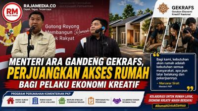 Menteri PKP Maruarar Sirait bertemu Ketua Umum Gekrafs Kawendra Lukistian - Ilustrasi RMN -