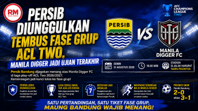 Persib diunggulkan menang lawan Manila Digger di fase grup ACL Two - Ilustrasi RMN -