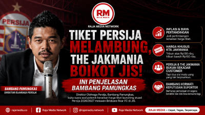Manajemen Persija Jakarta akhirnya buka suara terkait polemik kenaikan harga tiket acara launching skuad Persija 2026/2027 - Ilustrasi RMN -