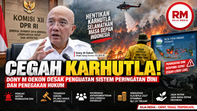 Wakil Ketua Komisi XII DPR RI Dony Maryadi Oekon - Ilustrasi RMN -