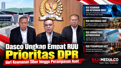 Wakil Ketua DPR RI Sufmi Dasco Ahmad menyampaikan empat agenda legislasi penting yang menjadi perhatian DPR RI pada Masa Persidangan II. - RMN -