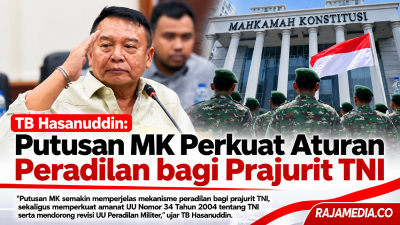 Anggota Komisi I DPR RI TB Hasanuddin - Ilustrasi RMN -