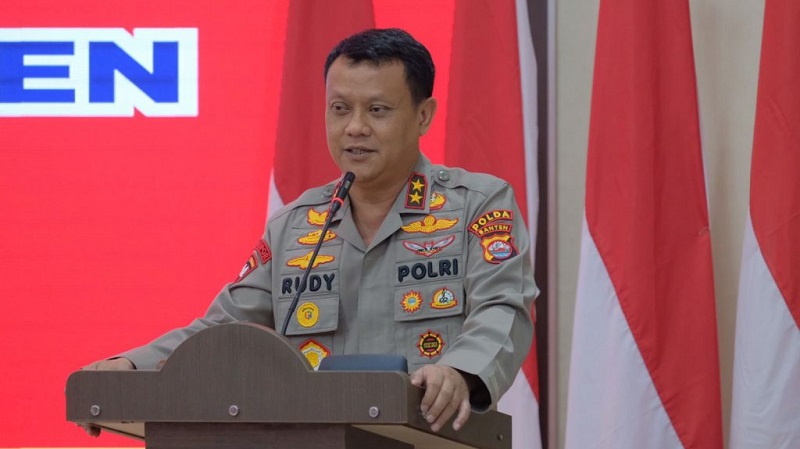 Kapolda Banten Irjen Pol Rudy Heriyanto. (Foto: Bidhumas)