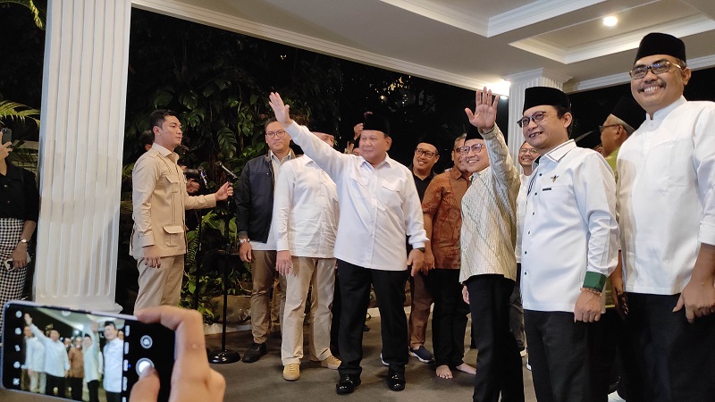 Rapat Koalisi Kebangkitan Indonesia Raya (KIR) di Jalan Kertanegara 4, Ja