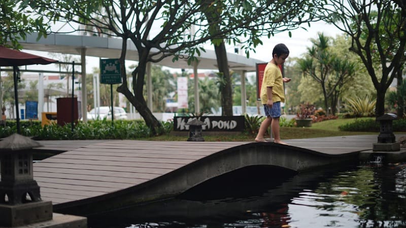 Sustainability area di Summarecon Mall Serpong (SMS)/IST