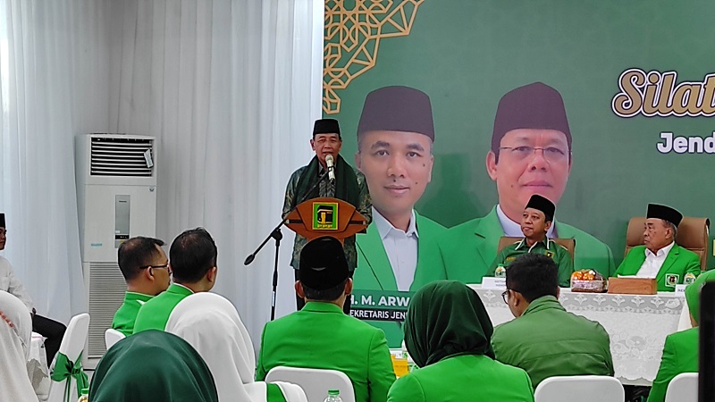 Ketua Wantimpres, Wiranto menyiapkan 100 kader binaan untuk maju menjadi Caleg di PPP. (Foto: Disway)