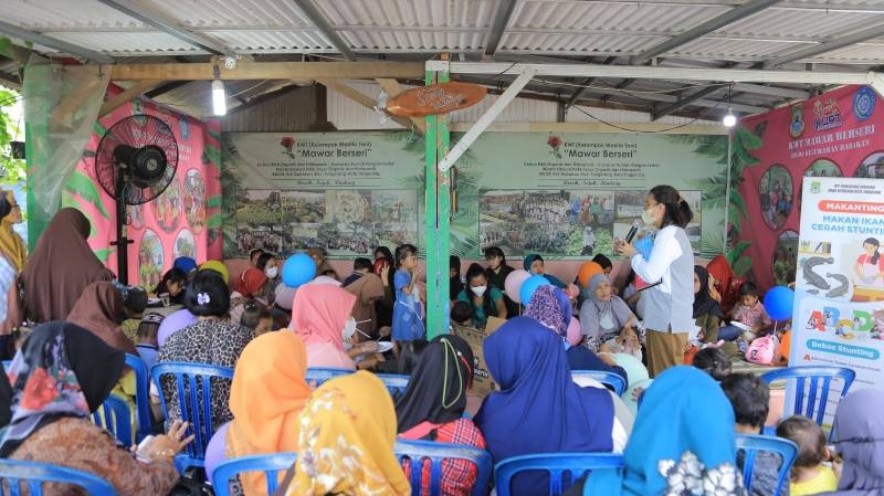 Sosilasiasi penanganan stunting di Kota Tangerang. (Foto: Dok Pemkot)