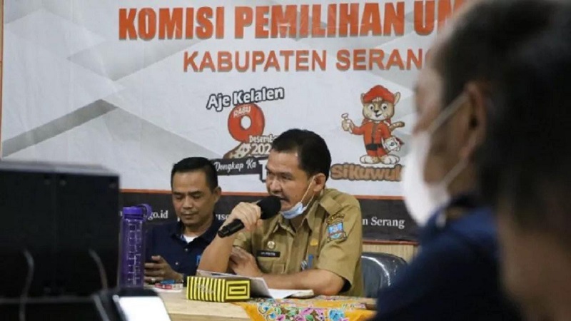 Kesbangpol Kabupaten Serang siap sukseskan Pemilu 2024. (Foto: Dok Pemkab)