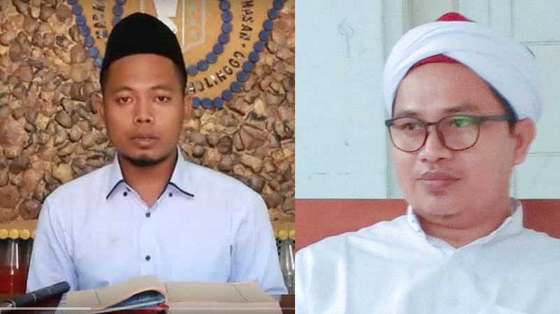 Kolase Ustad Fuad Abdullah Wafi dan  KH Dr Imaduddin.