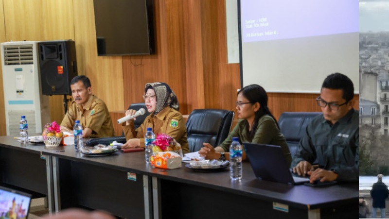 Pj Sekda Banten Virgojanti saat mengisi FGD Timdu PPTPKH. (Foto: Dok Pemprov)