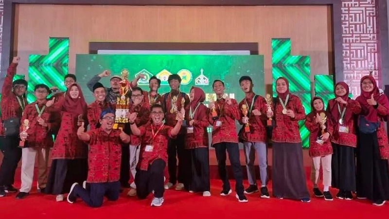 Provinsi Banten menjadi juara umum KSM tingkat nasional 2023. (Foto: Dok Kemenag)