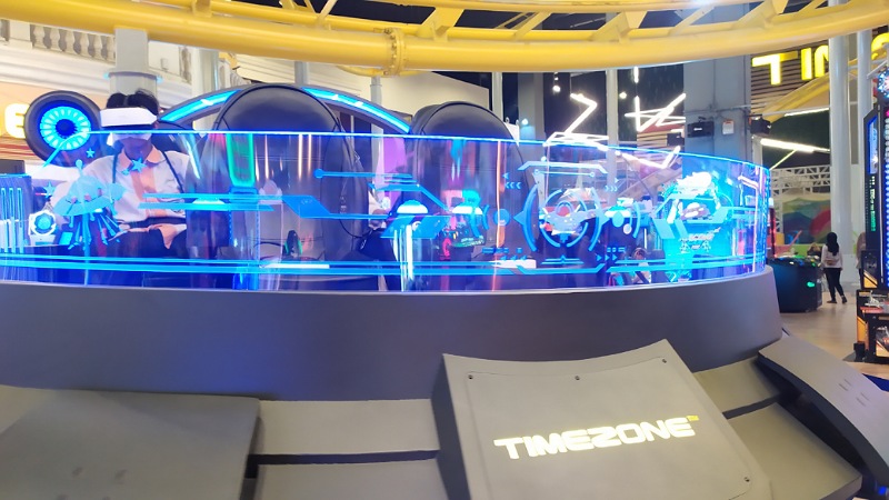 Timezone Supermal Karawaci jadi destinasi hiburan favorit bagi keluarga. Foto: Lani