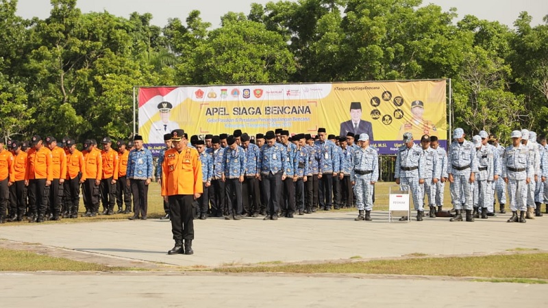 Apel Siaga Bencana Pemkab Tangerang. (Foto: Dok Pemkab)