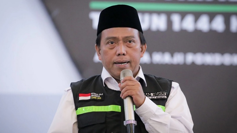 Direktur Bina Haji Direktorat Jenderal Penyelenggaraan Haji dan Umrah (PHU), Arsad Hidayat. (Foto: Repro)