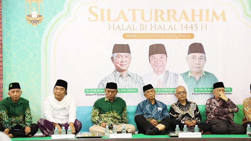 Halalbihalal PW Muhammadiyah Provinsi Banten. (Foto: Dok Pemprov)