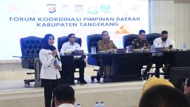 Rakor Forkopimda Kabupaten Tangerang. (Foto: Dok Pemkab)