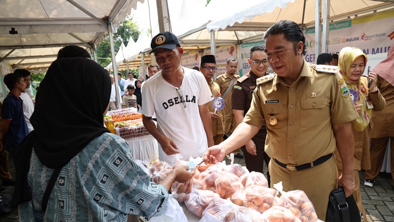 Pj Gubernur Banten l Muktabar meyebut Pemprov antisipasi kenaikan harga jelang Indul Adha, (Foto: Repro)