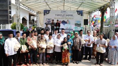 Plh Sekda Virgojanti resmikan Gerai Lengkong Batu Putri di Desa Situraga, Kecamatan Panggarangan, Kabupaten Lebak. [Foto: Dok Adpim dan Protokol]