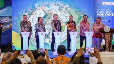 Peresmian  Rumah Sakit  Adhyaksa Banten. [Foto: Adpimpro Setjen Provinsi Banten]