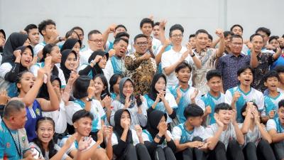 Gubernur Banten, Andra Soni meninjau Pemusatan Latihan Popnas 2025 - Foto: Biro Adpimpro Banten -
