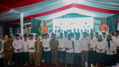 Gubernur Banten Andra Soni menghadiri Pelantikan dan Muskerwil PWNU Provinsi Banten periode 2025–2030 - Biro Adpimpro Banten -