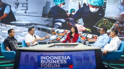 Menteri UMKM Maman Abdurahman di acara Indonesia Business Forum. - Humas Kemen UMKM -
