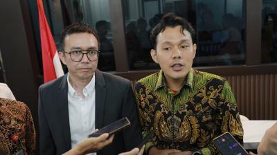 Wakil Wali Kota Serang Nur Agis Aulia saat memberikan keterangan pers. - Do. Pemkot Serang -