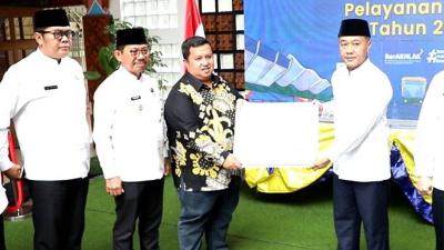 Disdik Kota Tangerang meraih opini penilaian maladministrasi pelayanan publik dengan kategori sangat baik. dari Ombusdman Banten - Dok Pemkot Tangerang -