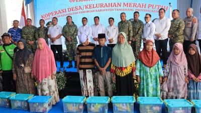 Peresmian serentak 1.061 KDKMP oleh Presiden RI Prabowo Subianto di Kabupaten Tangerang, Sabtu (16/5/2026) - Foto: Dok Pemkab Tangerang -