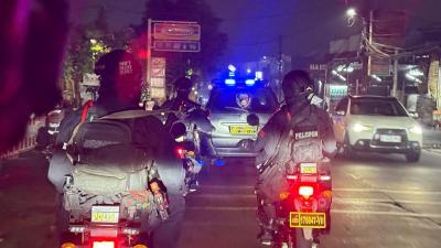 Patroli gabungan Batalyon C Pelopor Satbrimob Polda Metro Jaya - Foto: Dok. PMJ -