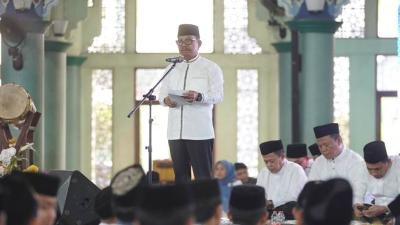 Wali Kota Tangerang Sachrudin saat pembukaan  Festival Al-A'zhom 2026 - Prokopim Tangerang -