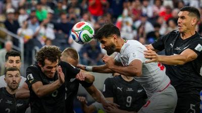 Iran Vs Selandia Baru skor kacamata 2 -2. - Foto: Dok. FIFA -