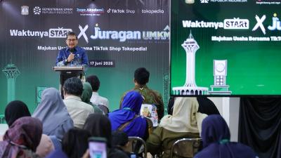 Asisten Deputi Pemasaran dan Digitalisasi Usaha Mikro Kementerian UMKM, Ari Anindya Hartika - Humas Kementerian UMKM -