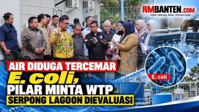 Wakil Wali Kota Tangsel, Pilar Saga Ichsan saat mengecek WTP Serpong Lagoon  - Foto: Pemkot Tangsel/RMB -