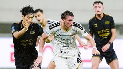 Dewa United Banten FC sukses mengalahkan pemuncak klasmen Persija Jakarta 2-1 di pekan kedelapan BRI Super League 2026/2027 - Foto: X Dewa United -