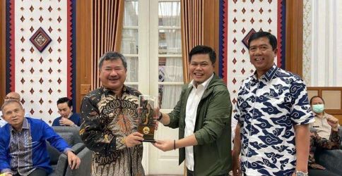 Bupati Garut Rudy Gunawan menerima kunjungan DPRD  Provinsi Jabar ke wilayahnya/Repro