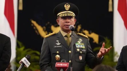 Kepala Staf Angkatan Darat (KSAD) Jenderal Agus Subiyanto resmi disetujui DPR RI menjadi Panglima TNI. (Tangkapan Layar)