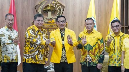 Gubernur Jawa Barat Ridwan Kamil resmi menjadi kader Golkar/Ist