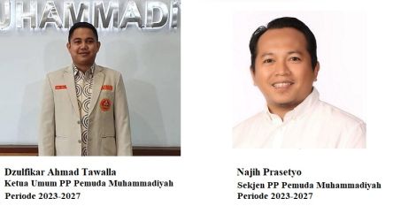 Kolase Ketum dan Sejken PP Pemuda Muhammadiyah periode 2023-2027/Repro-RMN
